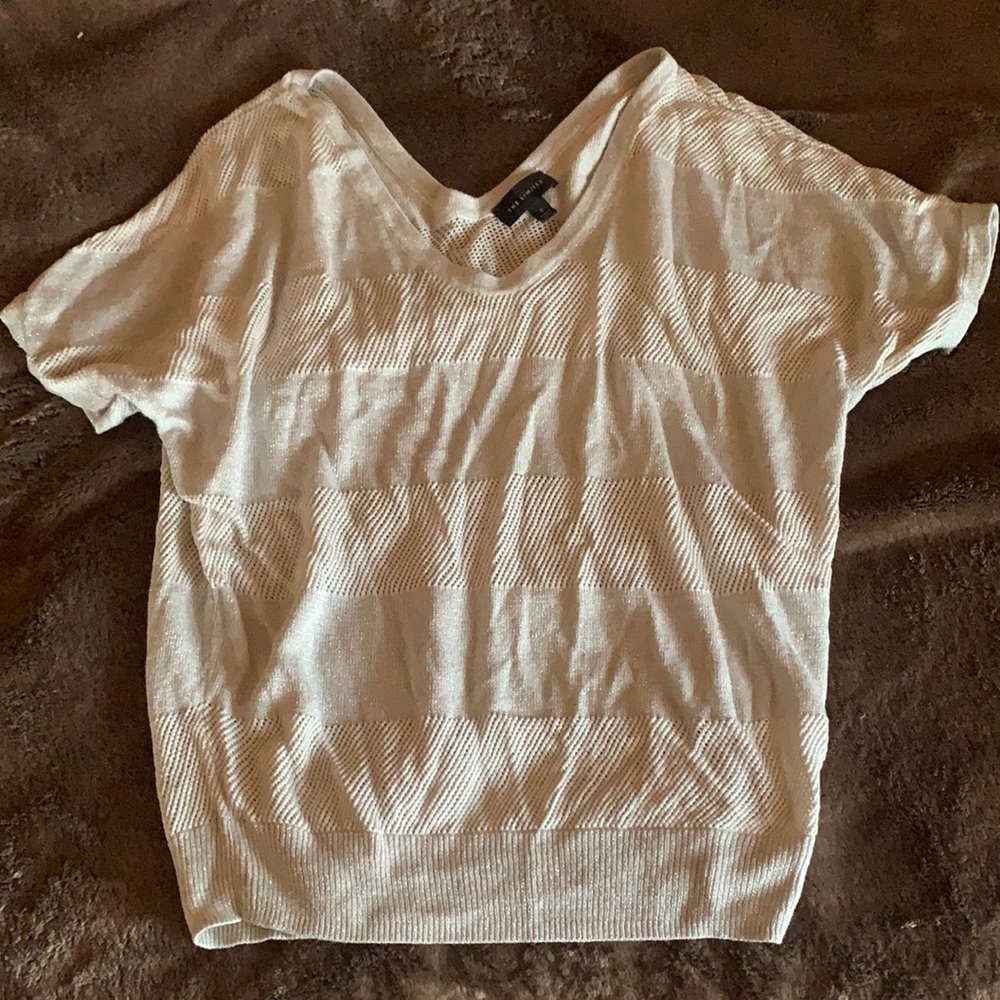 cream blouse